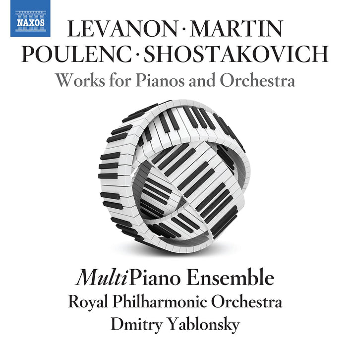 Multipiano Ensemble: Levanon, Martin, Poulenc, Shostakovich - Works For Pianos And Orchestra;