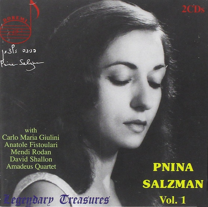 Pnina Salzman: Legendary Treasures Vol.1 (2 Cd);