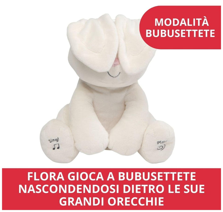 Gund: Spin Master - Flora Coniglietto Interattivo Parlante;