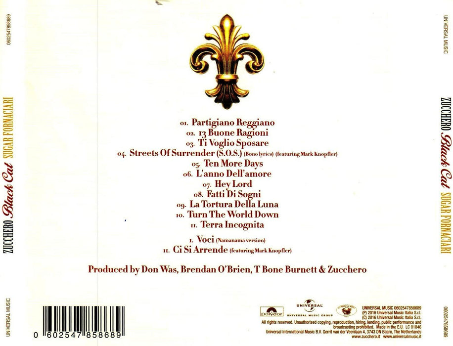 Zucchero - Black Cat (International Version);