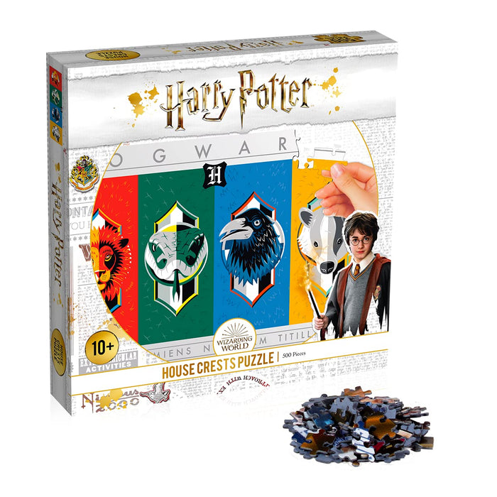 PUZZLE - HARRY POTTER - THE HOUSES - 500PC 