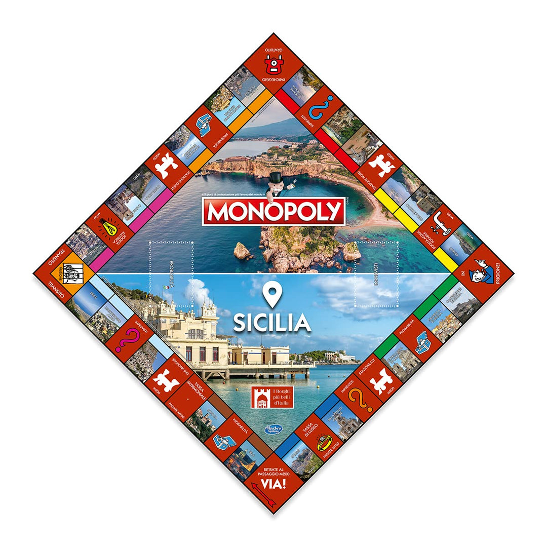 MONOPOLY - THE MOST BEAUTIFUL VILLAGES IN ITALY - SICILY 