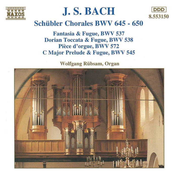 Johann Sebastian Bach - Schubler Chorales Bwv 645-650;