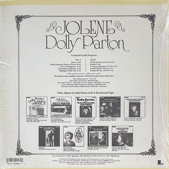 Dolly Parton - Jolene;