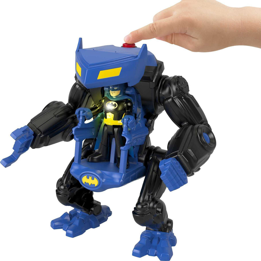 Dc Comics: Fisher Price - Dc Super Friends - Batman Mech Battling Robot;