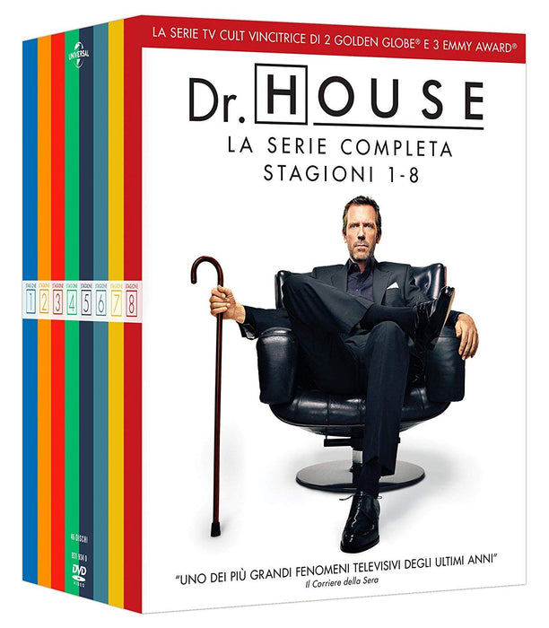 DR. HOUSE SERIE COMPLETA S1-8 (DS)