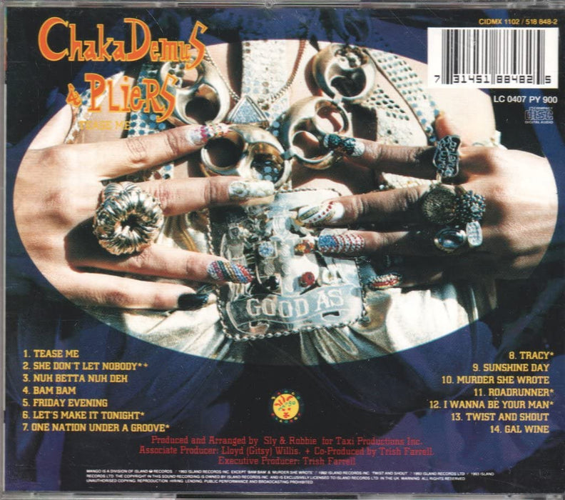 Chaka Demus & Pliers - Tease Me;