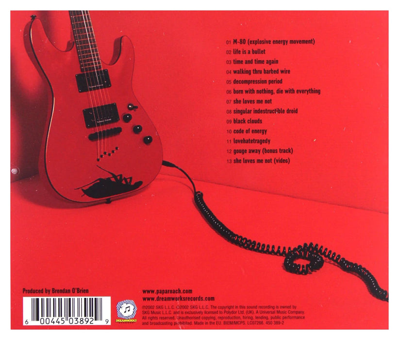 Papa Roach - Lovehatetragedy;