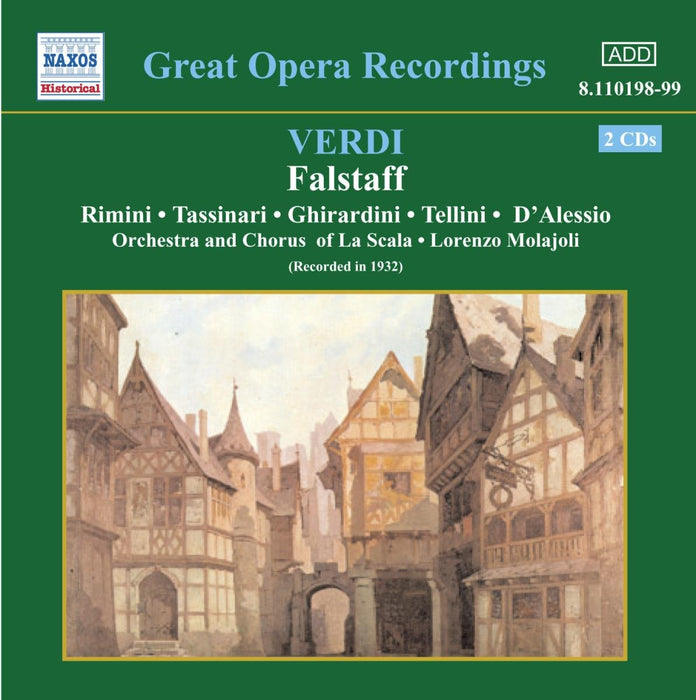 Giuseppe Verdi - Falstaff (2 Cd);