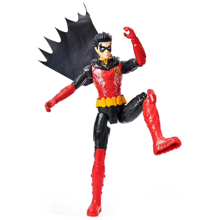 Dc Comics: Spin Master - Batman - Personaggio Robin Tech In Scala 30 Cm;