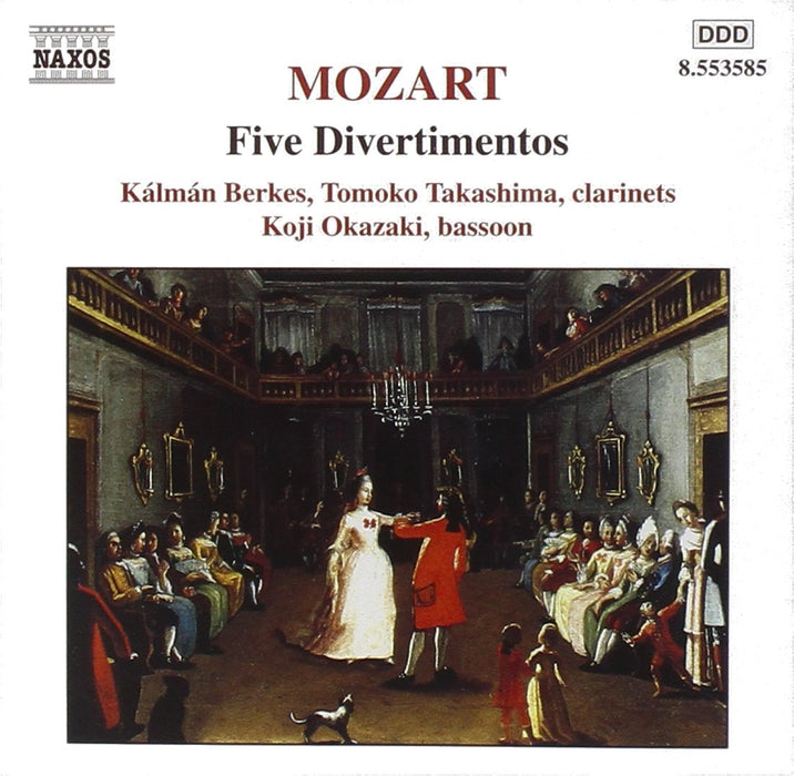 Wolfgang Amadeus Mozart - Five Divertimentos;