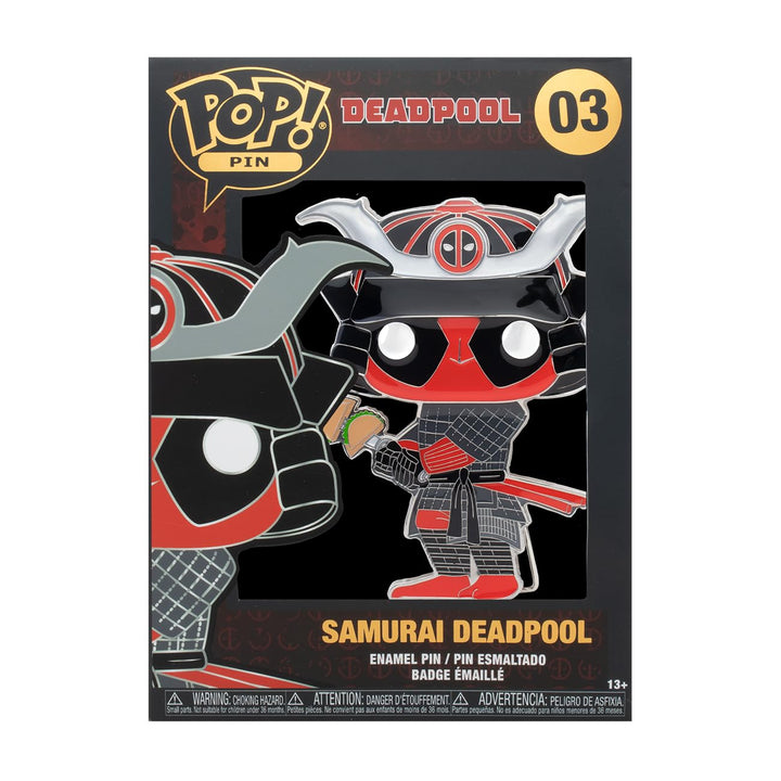 Marvel: Funko Pop! Pin - Deadpool - Samurai Deadpool (Enamel Pin / Spilla Smaltata);