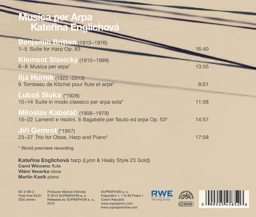 Katerina Englichova - Musica Per Arpa;