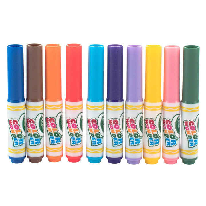 Crayola: 10 Mini Pennarelli Color Wonder;