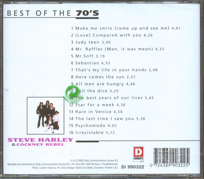 Steve Harley & Cockney Rebel - Steve Harley And Cockney Rebel;