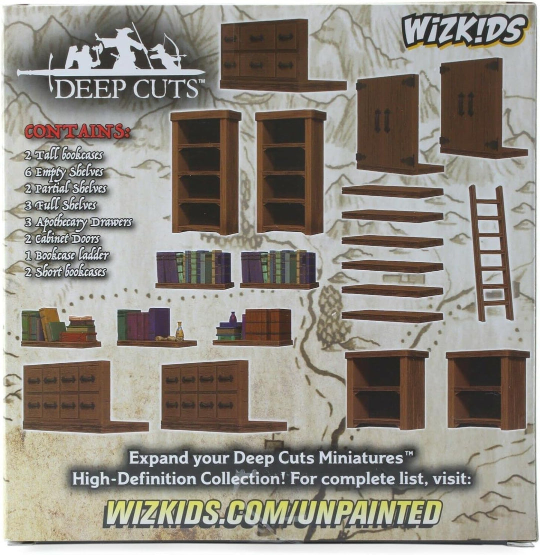 Wizkids: Unpainted Miniatures Archivist Library;