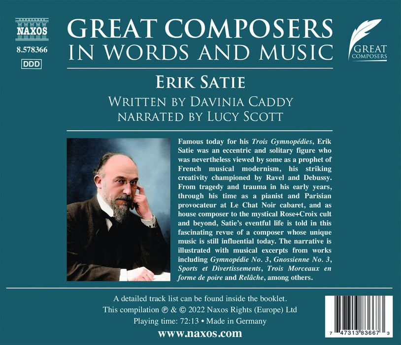 Erik Satie - Great Composers in Words And Music;