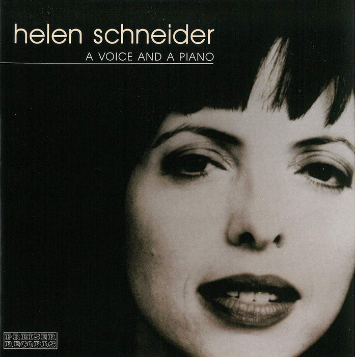 Helen Schneider - A Voice And A Piano;