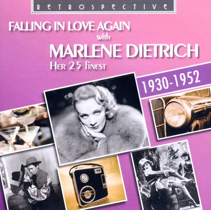 Marlene Dietrich - Falling In Love Again - Her 25 Finest;