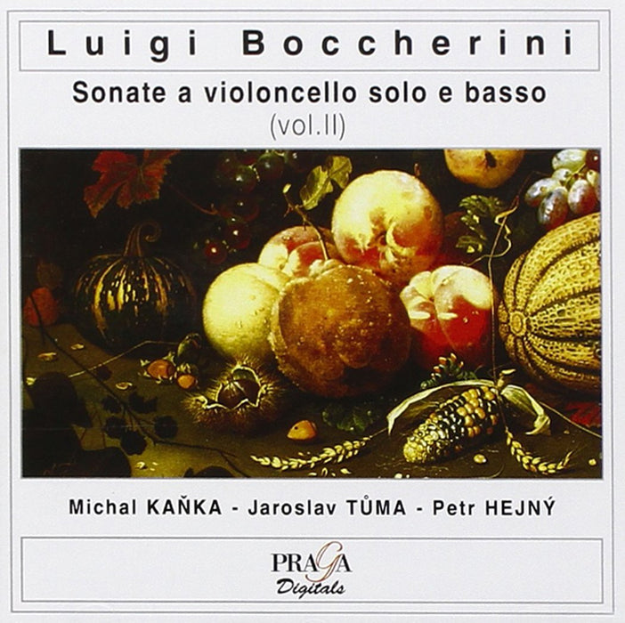 Luigi Boccherini - Sonate Per Violoncello Vol.ii: Sonata G4 , G2b, G5,g13, G15, G18;