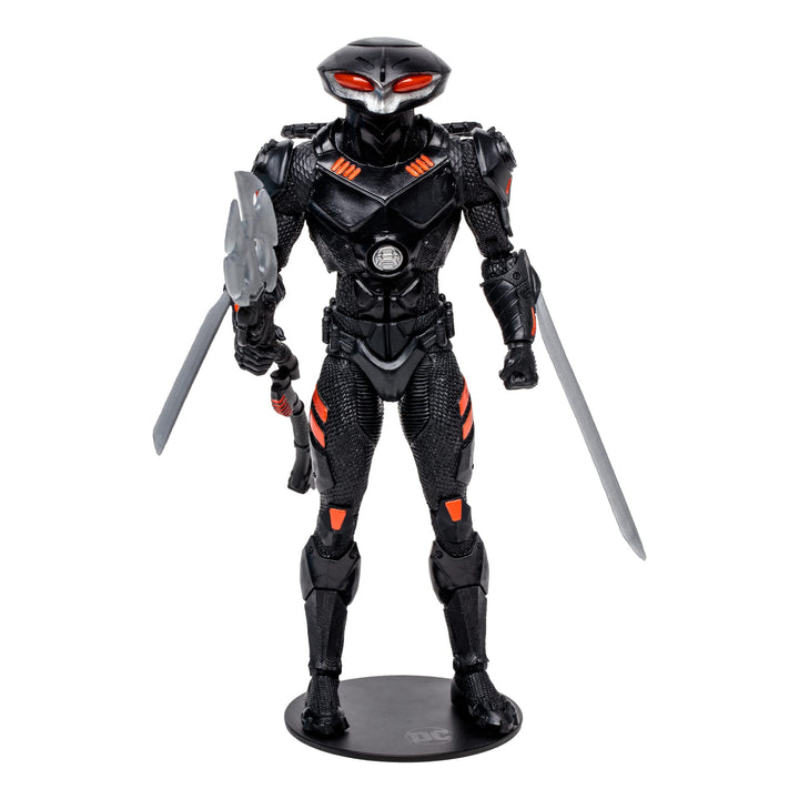 Dc Comics: McFarlane Toys - Aquaman - Black Manta Figure+Comic Book;