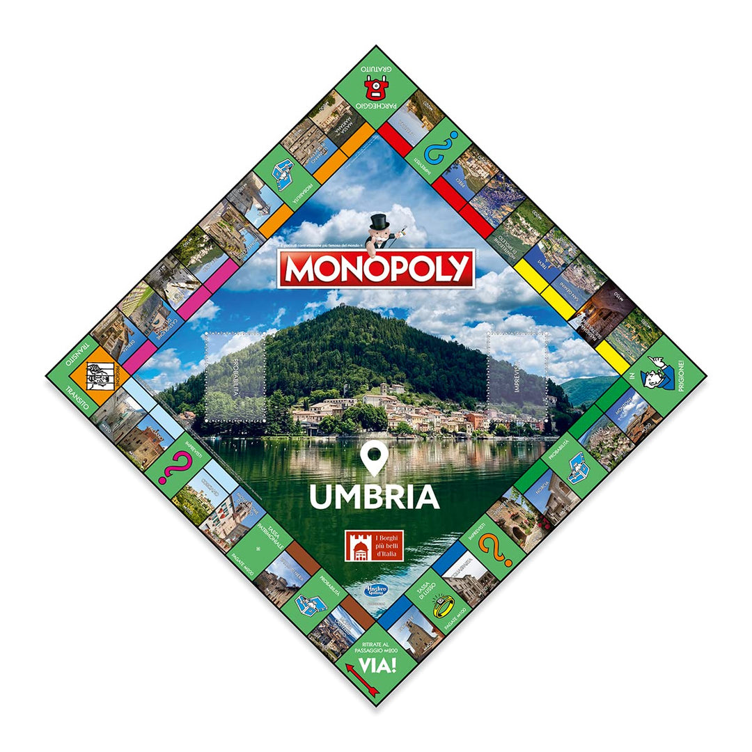 MONOPOLY - THE MOST BEAUTIFUL VILLAGES IN ITALY - UMBRIA 