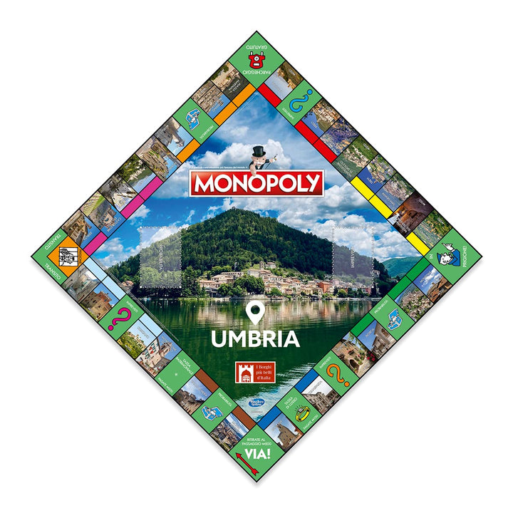 MONOPOLY - THE MOST BEAUTIFUL VILLAGES IN ITALY - UMBRIA 