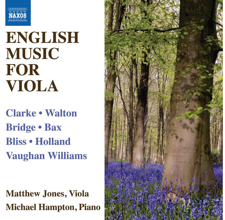 Jones Matthew / Michael Hampton - English Music For Viola And Piano (Musica Inglese Per Viola E Pianoforte);