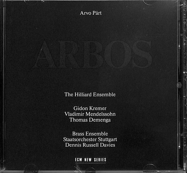 Arvo Part - Arbos;