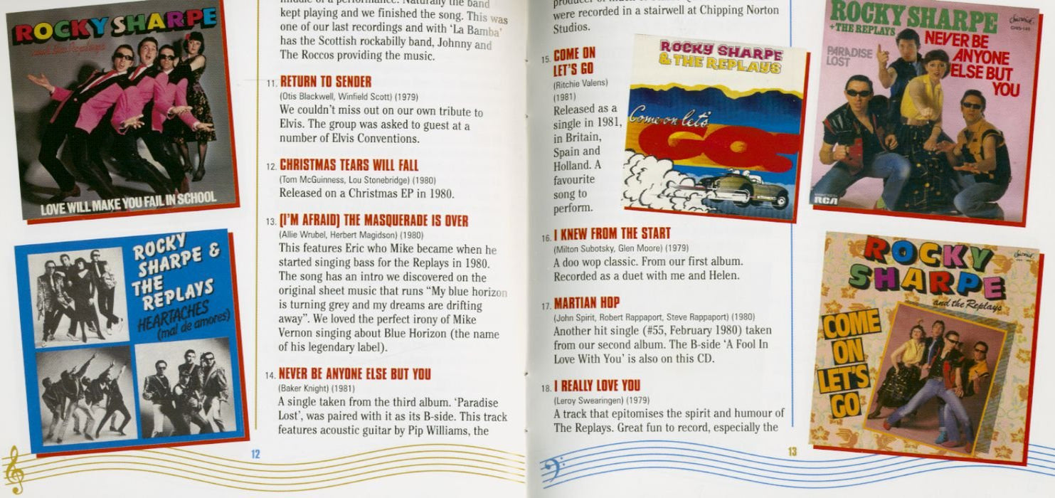 Rocky Sharpe & The Replays - Looking For An Echo: The Best Of;