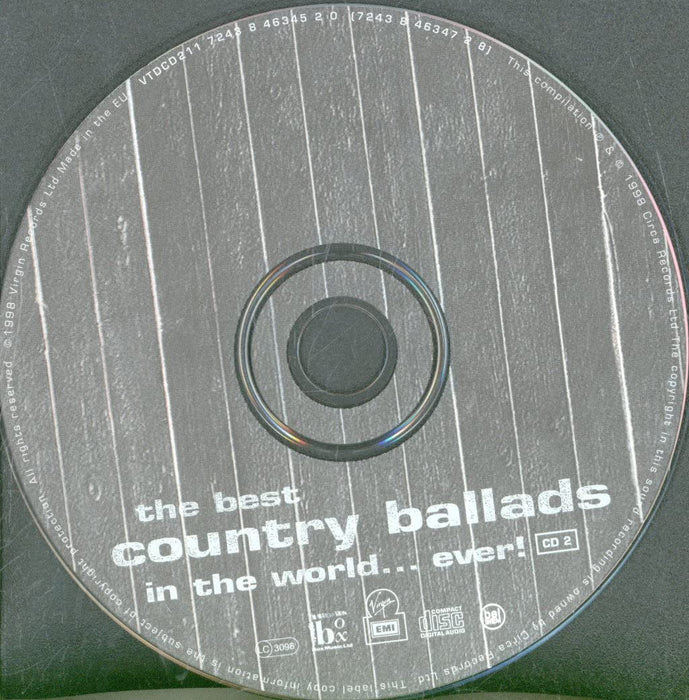 Best Country Ballads In The World... Ever! (The) / Various (2 Cd);