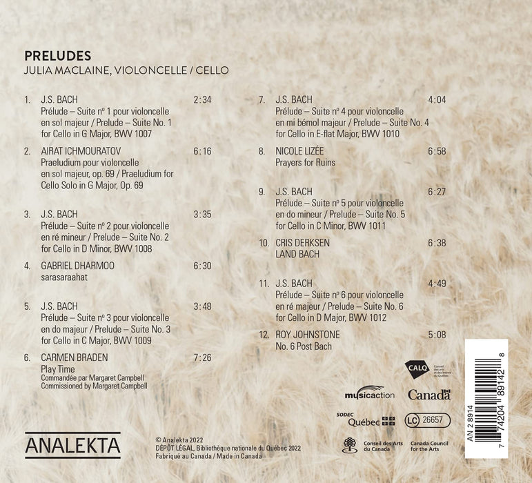 Julia MacLaine: Preludes;