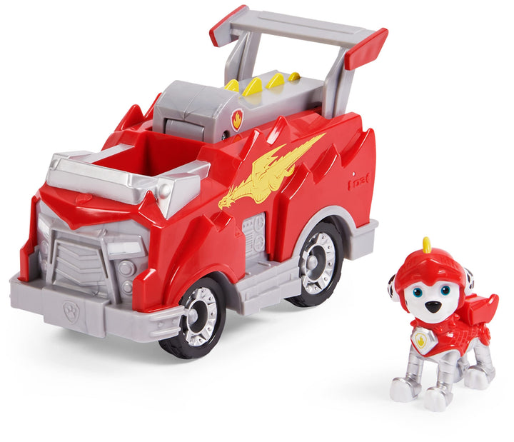 Paw Patrol: Spin Master - Veicolo Tematizzato Di Marshall Rescue Knights;