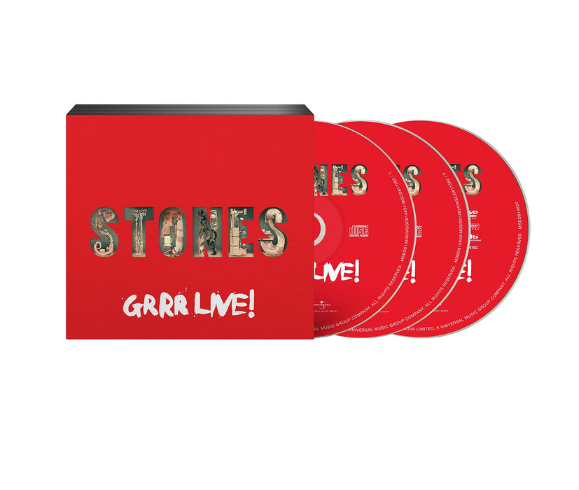 Rolling Stones (The) - Grrr Live! (2 Cd+Dvd);