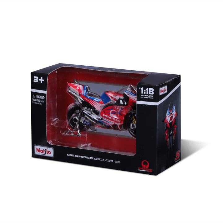 Maisto: Ducati Pramac Racing 2021 Martin - 1:18;