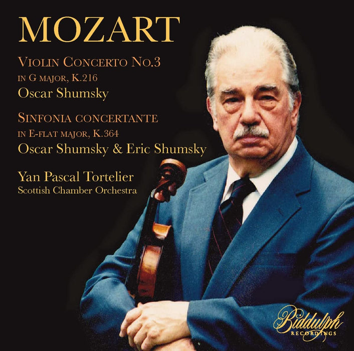 Wolfgang Amadeus Mozart - Violin Concerto No. 3, Sinfonia Concertante;