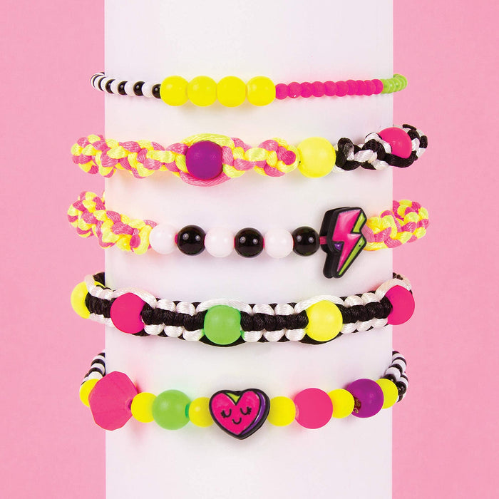 Make It Real: Fluo Black &amp; White Bracelets;
