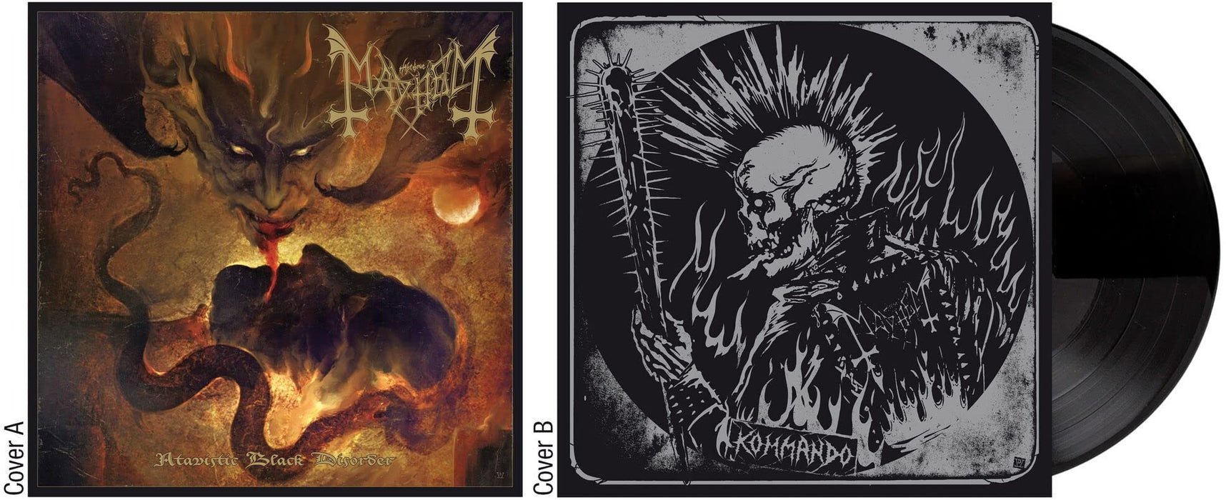 Mayhem - Atavistic Black Disorder / Kommando (Limited Edition) (Ep 12");