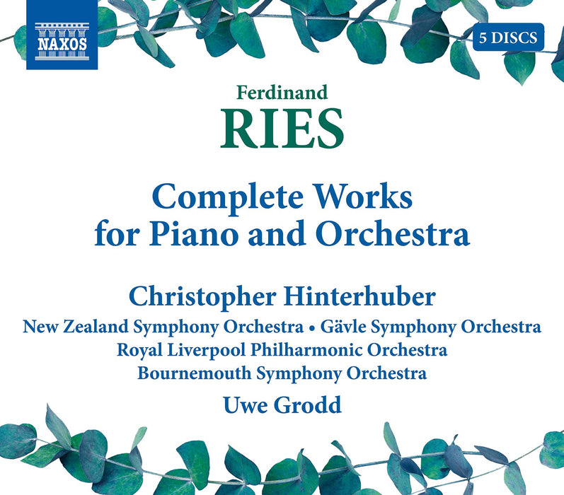 Ferdinand Ries - Complete Works For Piano And Orchestra (5 Cd);