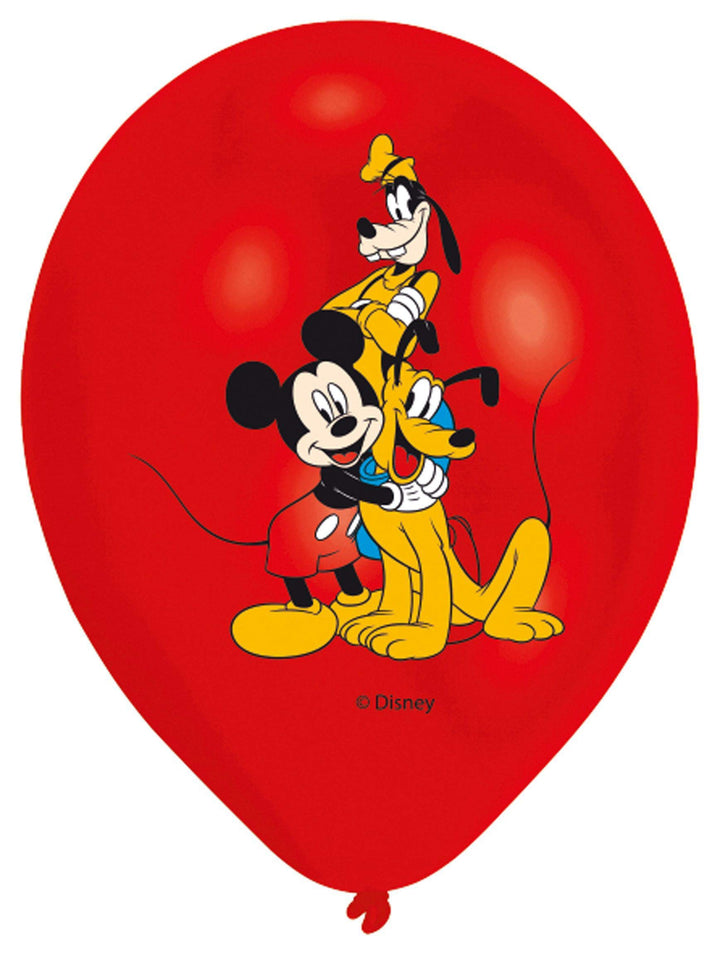 Amscan: Disney - Micky Mouse Club House Luftballons - 6Er Pack;