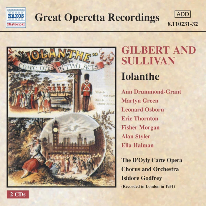 Gilbert &amp; Sullivan - Iolanthe (2 CDs);