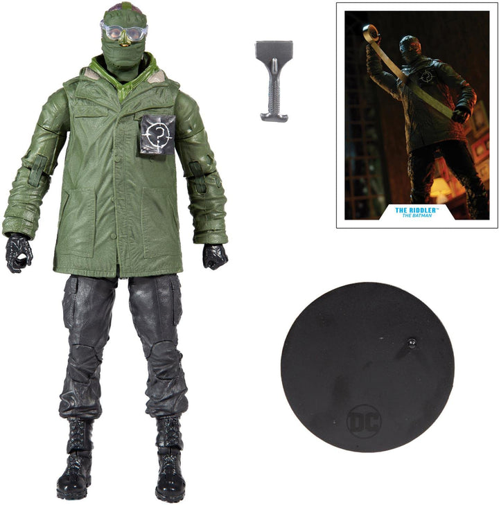 Dc Comics: McFarlane Toys - The Batman Riddler Action Figure;