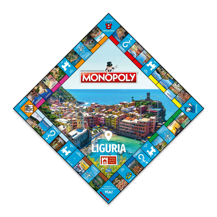MONOPOLY - THE MOST BEAUTIFUL VILLAGES IN ITALY - LIGURIA 