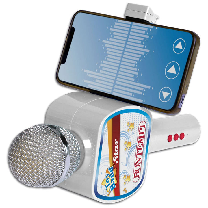 Bontempi 48 5100 - Microfono Wireless Con Altoparlante, Effetto Eco;