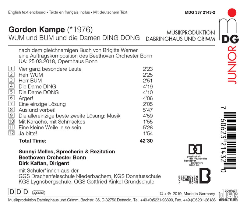Gordon Kampe - Wum Und Bum Und Die Damen Ding Dong;