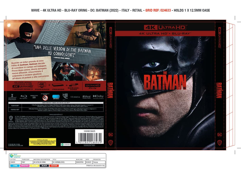 BATMAN, THE (2022) (4K Ultra HD + Blu-Ray)