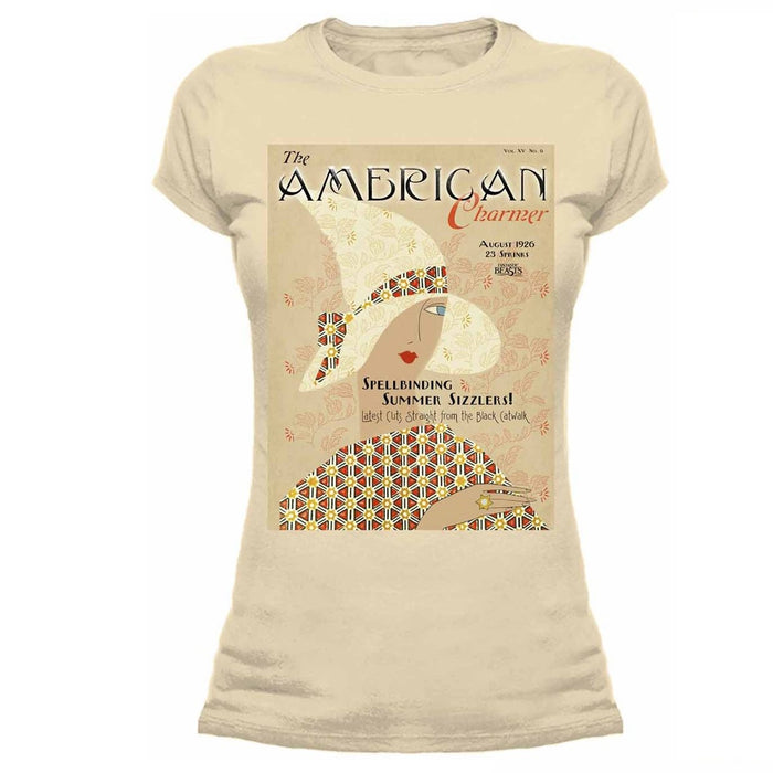 Fantastic Beasts: American Charmer (T-Shirt Donna Tg. M);