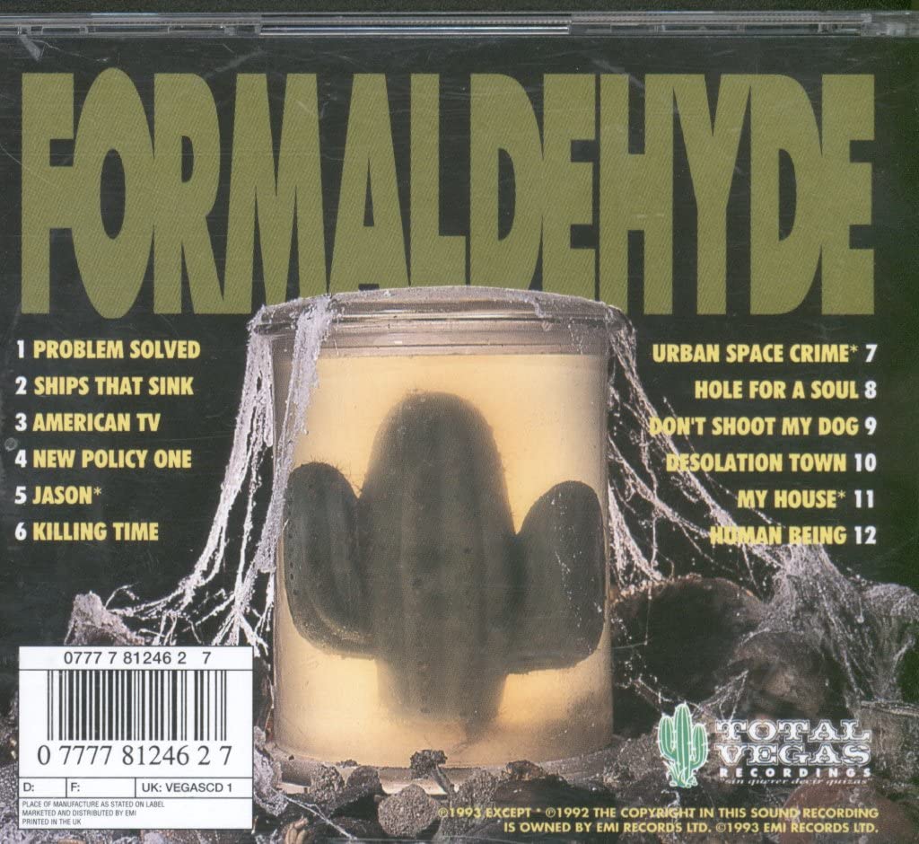 Terrorvision - Formaldehyde;