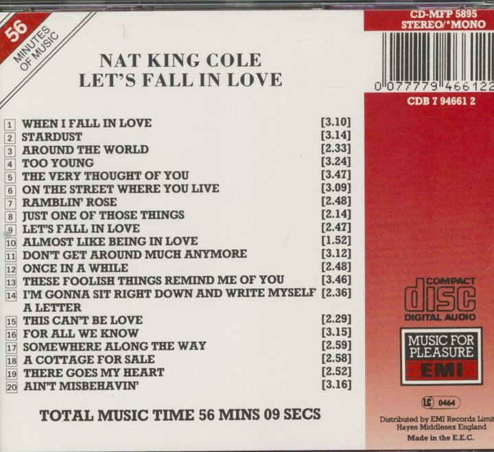 Nat King Cole - Let's Fall In Love;