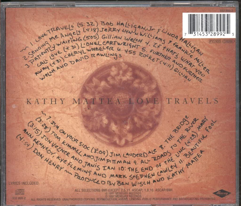 Kathy Mattea - Love Travels;